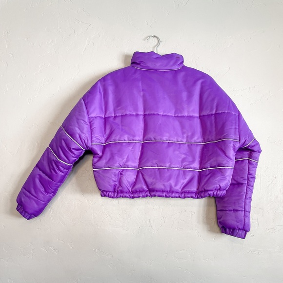I.AM.GIA Hersilla Crop puffer coat neon purple - Picture 3 of 7
